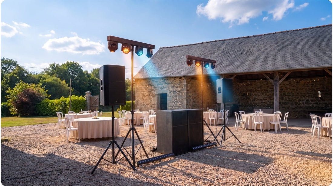 Pack sono, bar mobile ou tireuse à bière : comment sonoriser et animer votre soirée