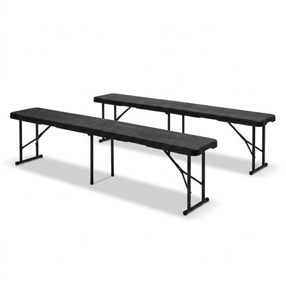 Bancs x2 pour 8 personnes