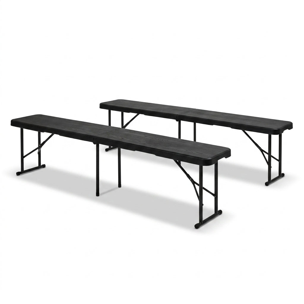 Bancs x2 pour 8 personnes
