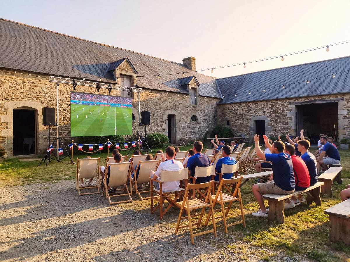 Écran géant LED de 2,50 m × 1,50 m