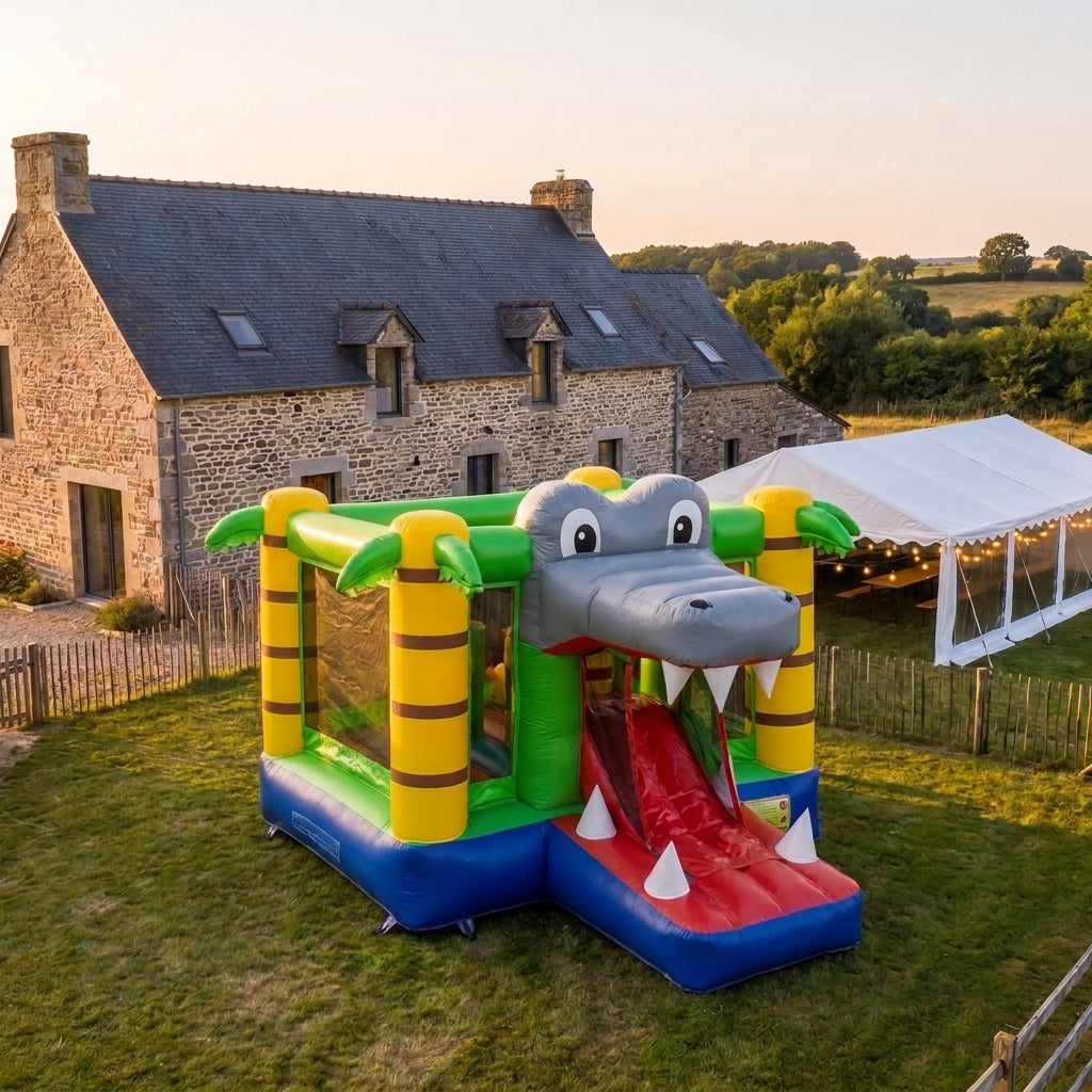 Structure gonflable Mini Requin