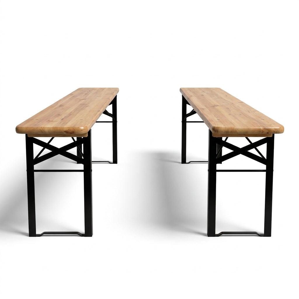 Bancs x2 pour 8 personnes