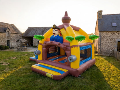 Château gonflable Pirate - Jusqu'à 14 enfants