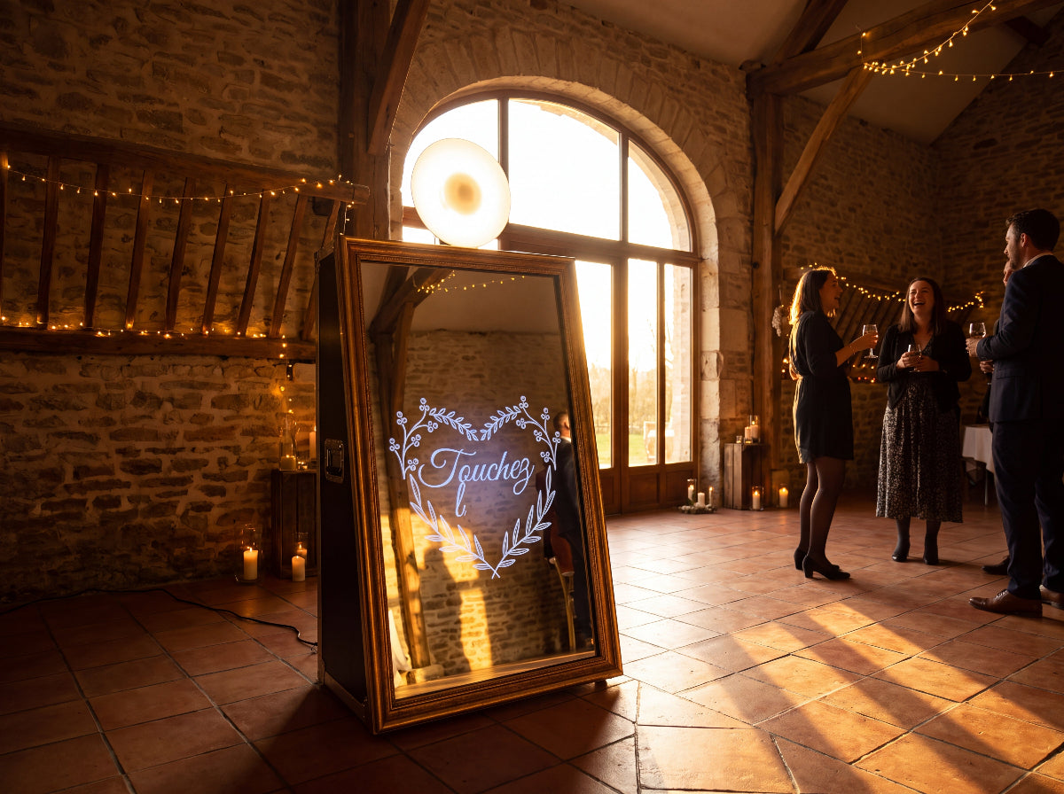Photobooth miroir – Borne à selfie