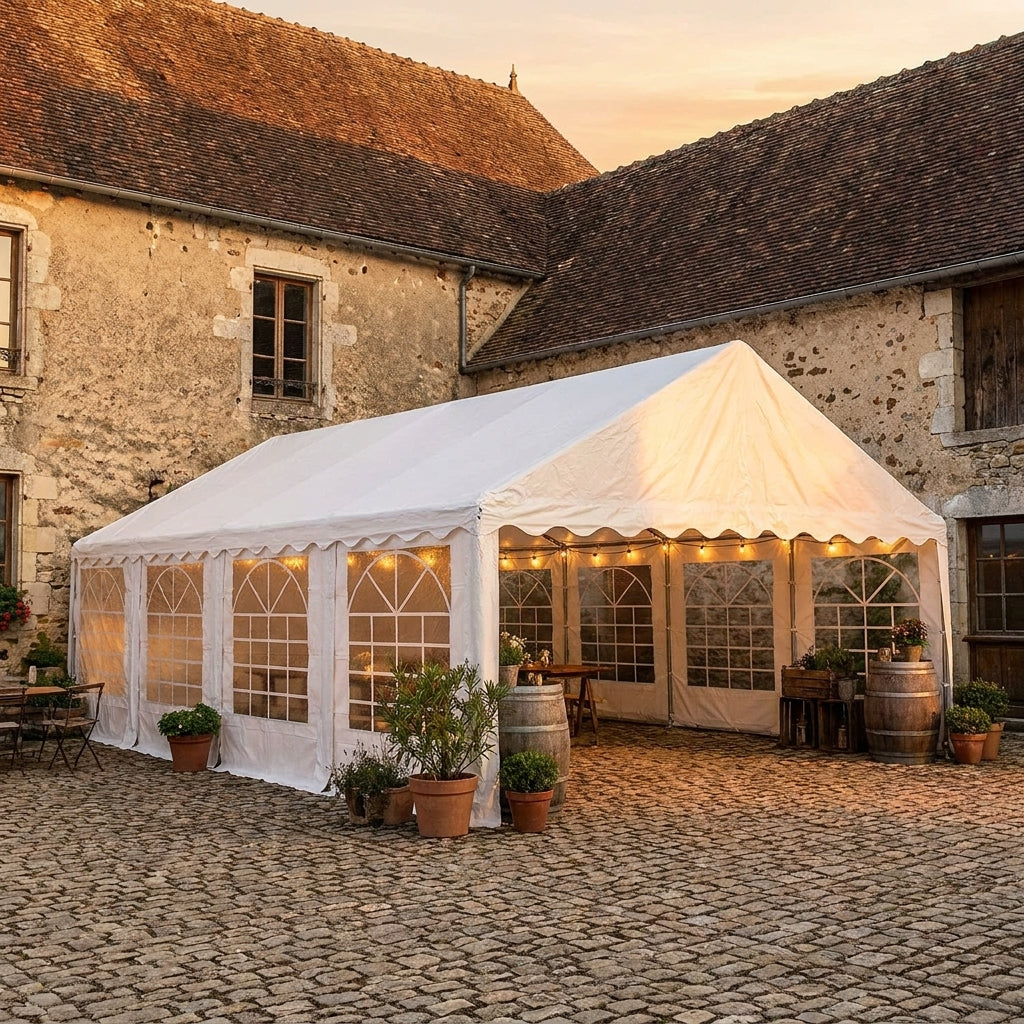 Barnum 4×9 m (40 personnes assises)