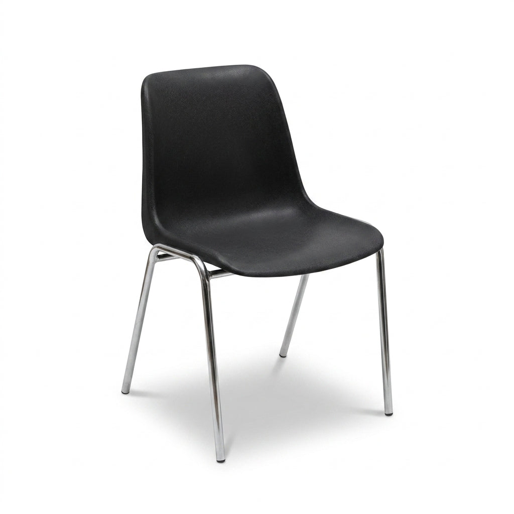 Chaise coque noir